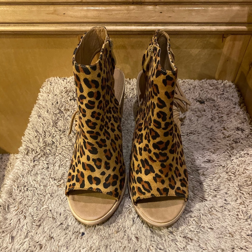 Cheetah heels